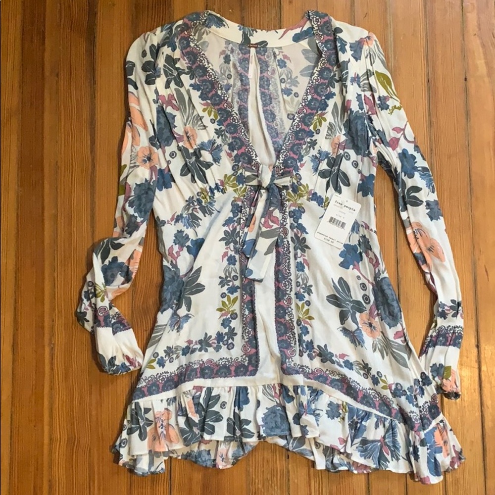 Free people shirt dress